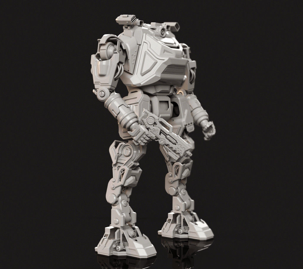 Robot Toy 3D print model_0