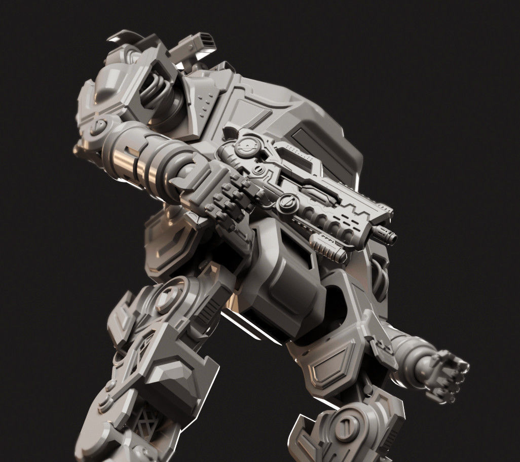 Robot Toy 3D print model_1