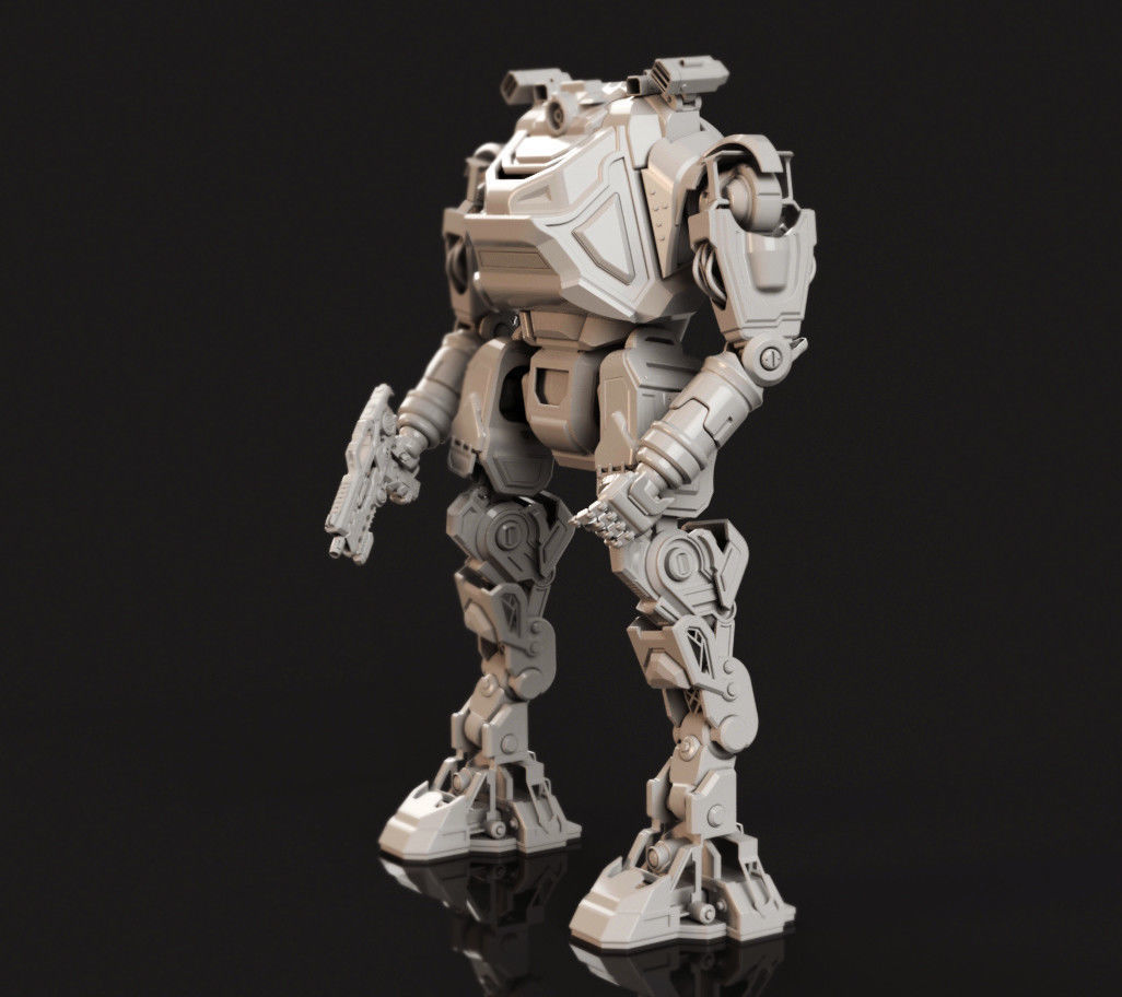 Robot Toy 3D print model_2