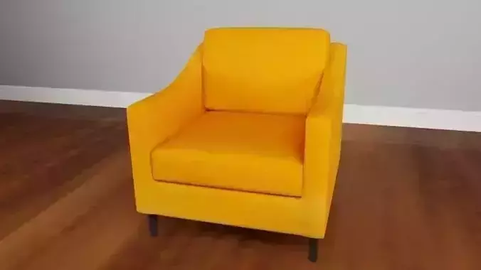 Decker Flannel Chair