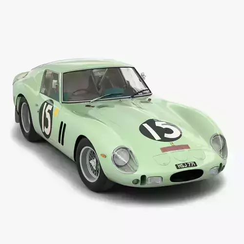 Ferrari 250 GTO - 3505GT - No Engine 3D model