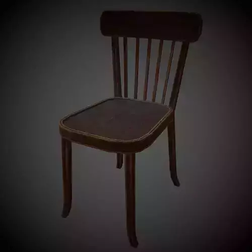 USSR Chair PBR Low Poly