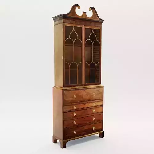 Georgian cabinet - England - 19th century