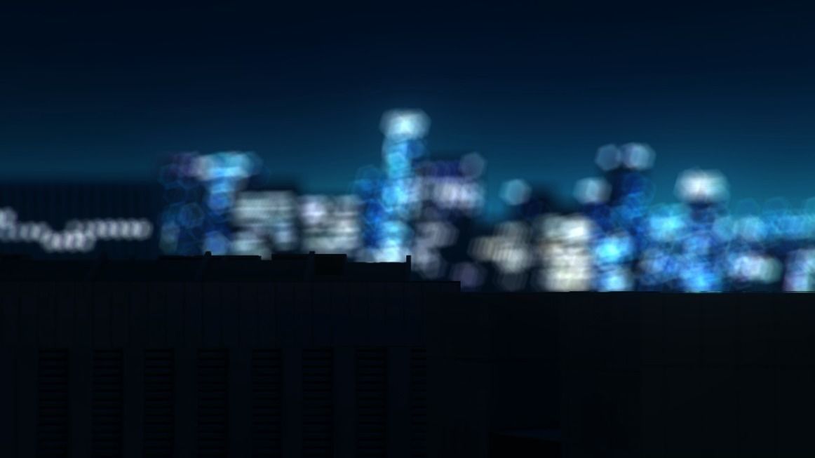 Low poly city with tall buildings Low-poly 3D model_32