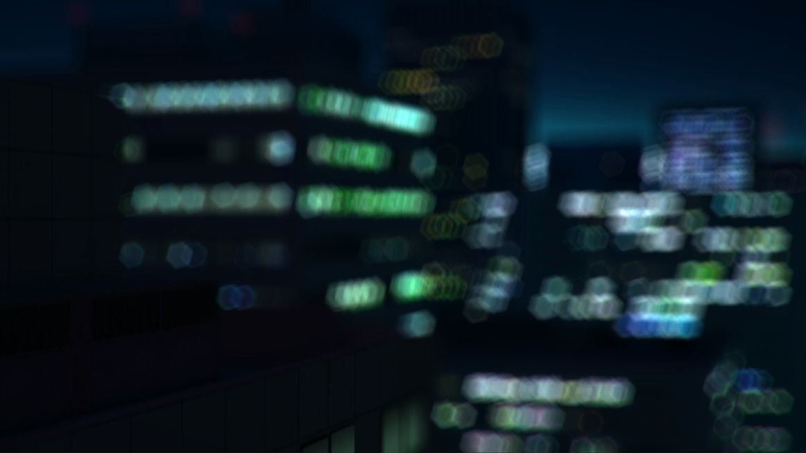 Low poly city with tall buildings Low-poly 3D model_31