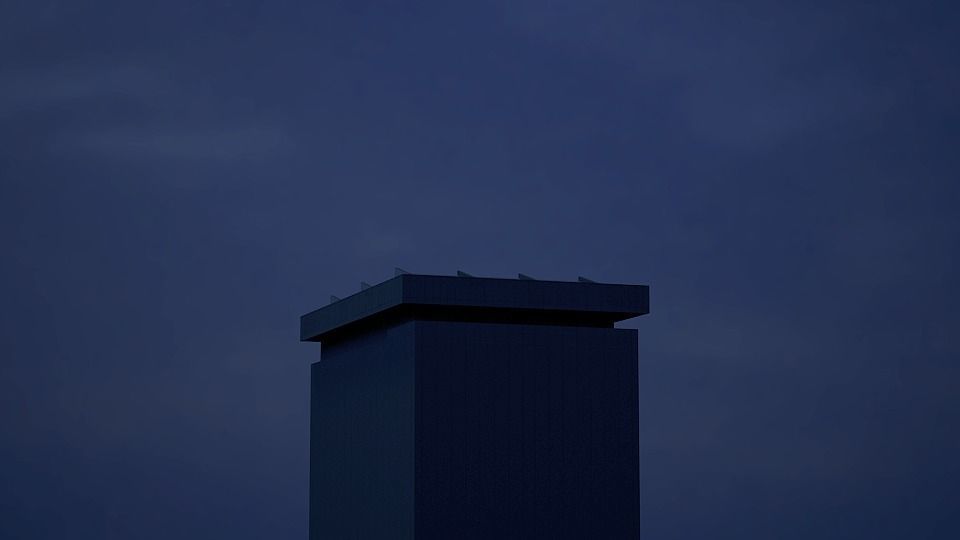 Low poly city with tall buildings Low-poly 3D model_139