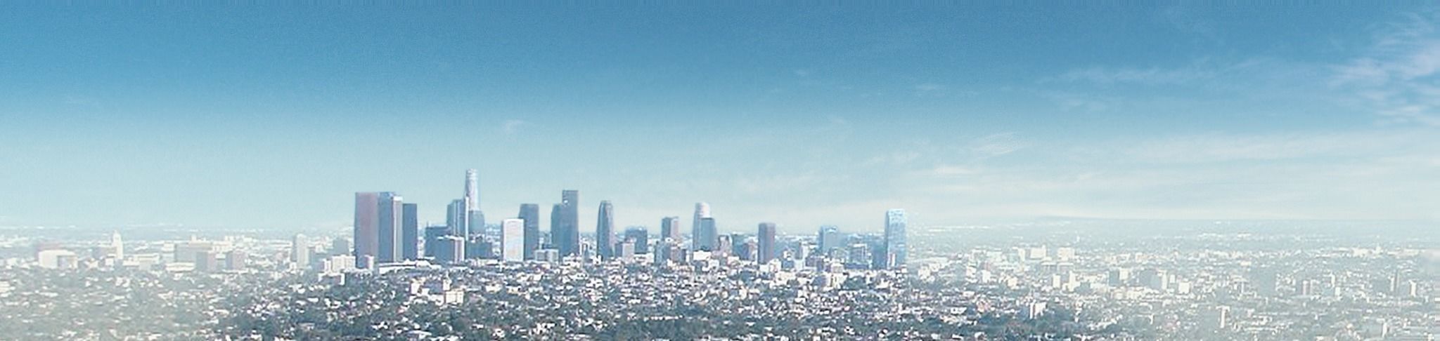 Low poly city with tall buildings Low-poly 3D model_15