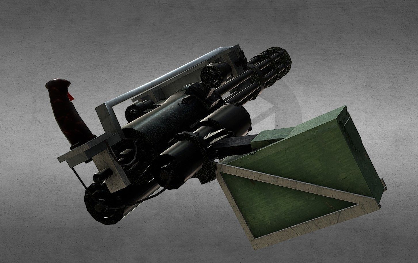 M134 Minigun 3D model_5