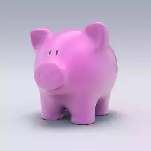 Piggy bank 3D model
