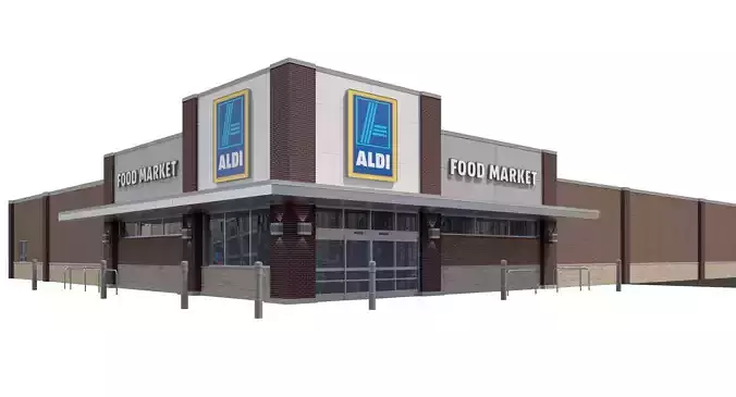 Retail-032 Aldi-003 3D model