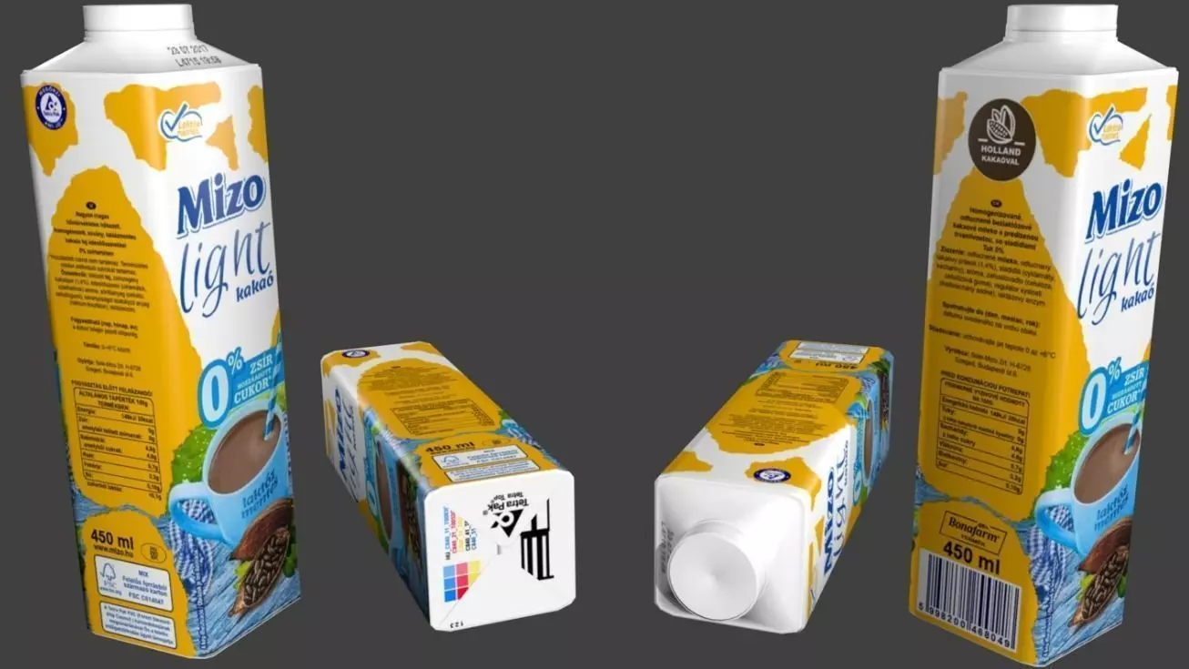 Mizo cocoa 3D  Low-poly 3D model_0