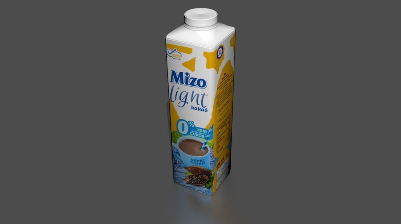 Mizo cocoa 3D  Low-poly 3D model_3