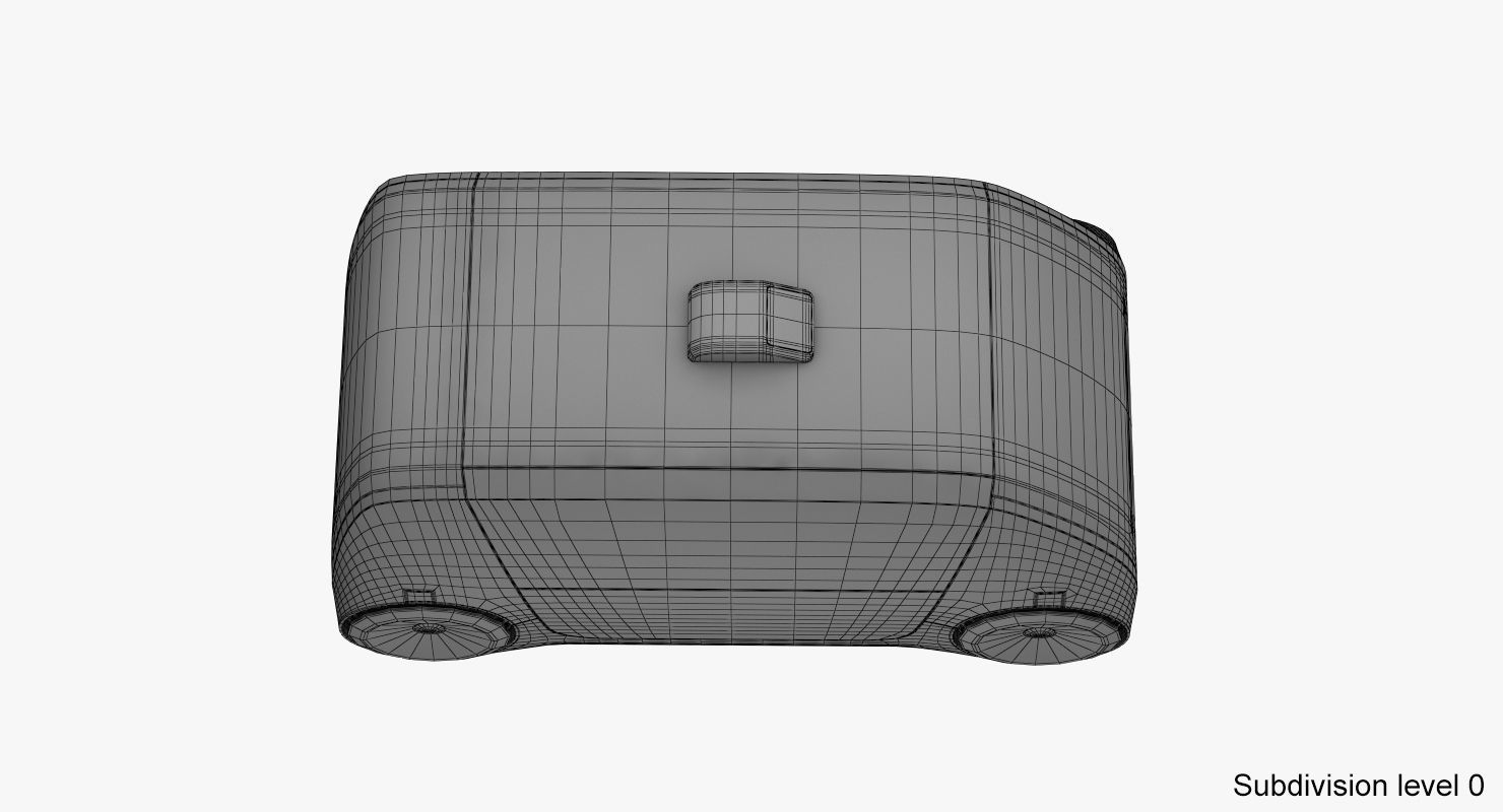 Robomart 3D model_12