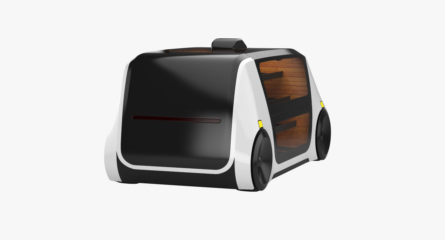 Robomart 3D model_6