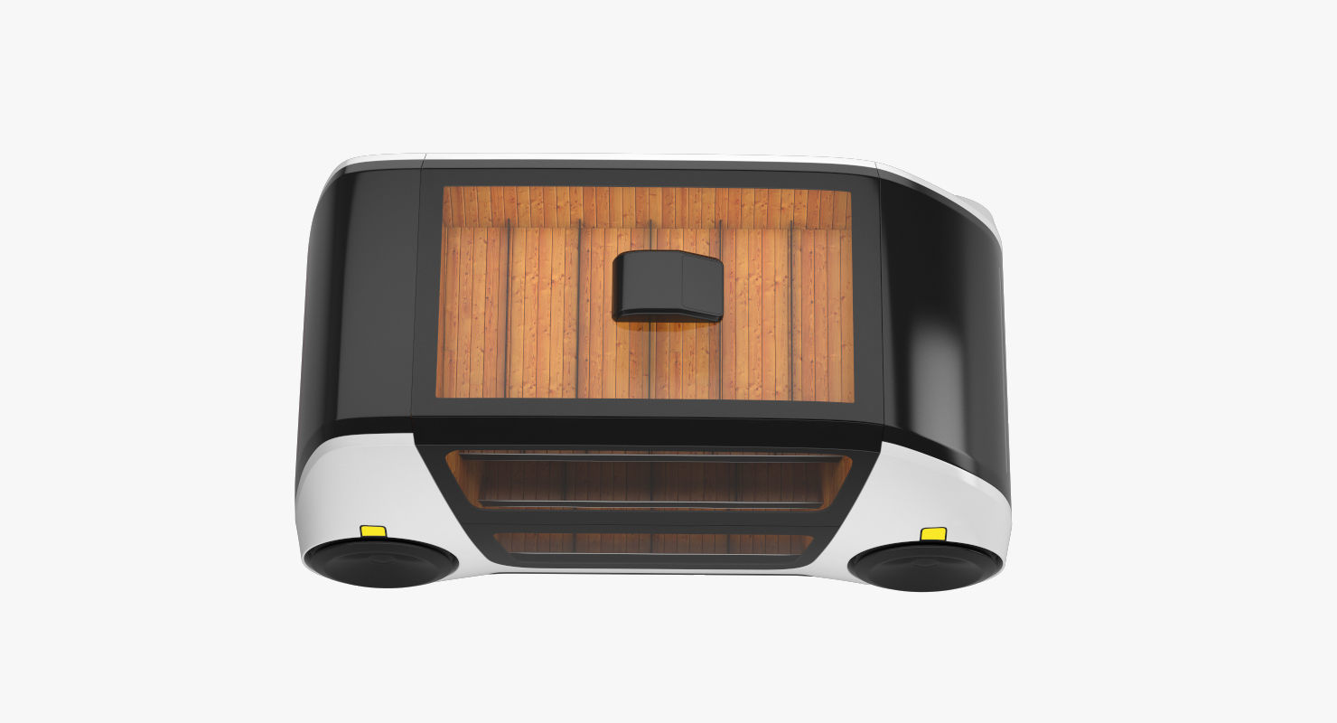 Robomart 3D model_5