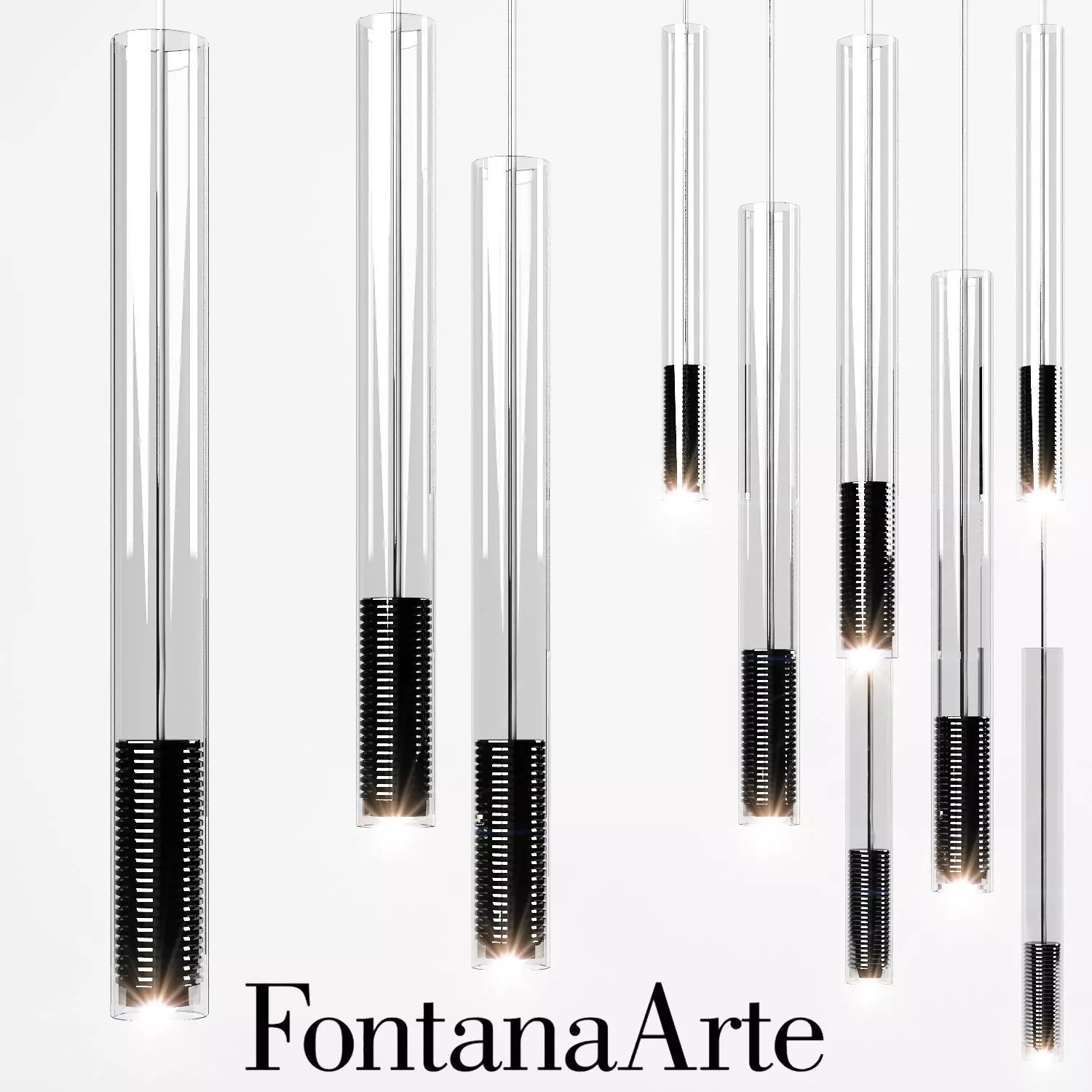 FontanaArte TUBO LED 3D model_0