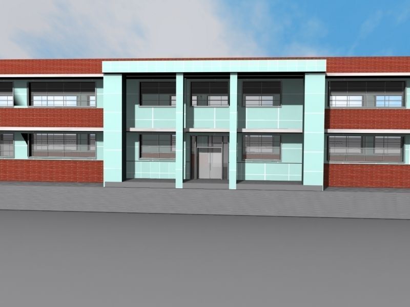 Charleston AMTrack Station 3D print model_4