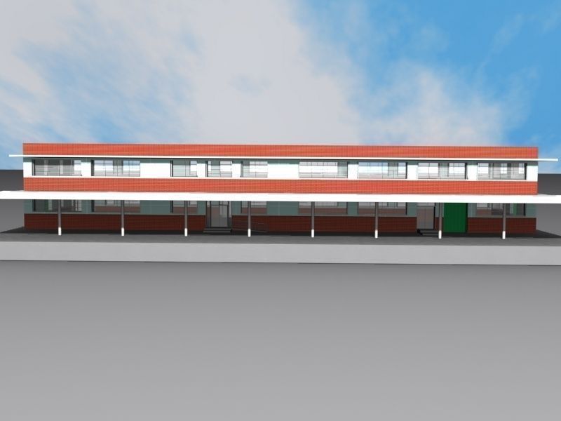 Charleston AMTrack Station 3D print model_2