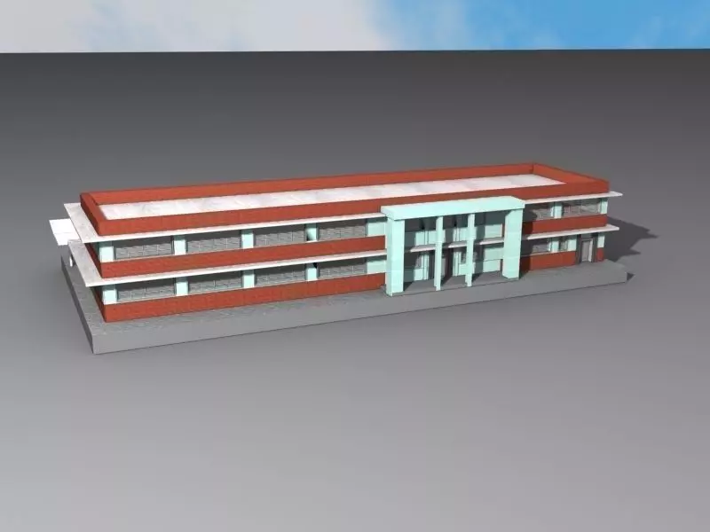 Charleston AMTrack Station 3D print model_0