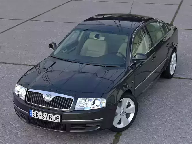 Skoda Superb 2006 3D model