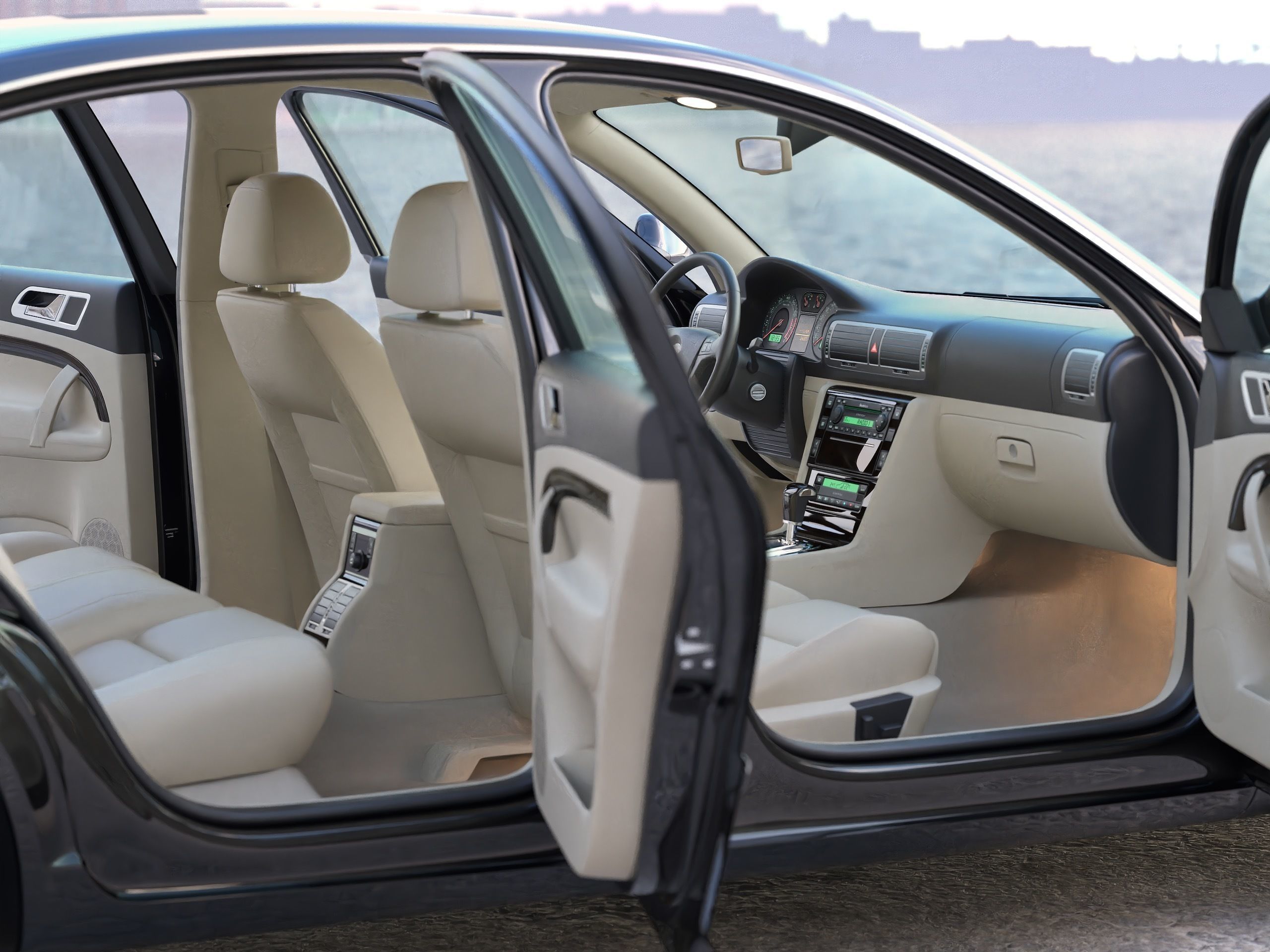 Skoda Superb 2006 3D model_7