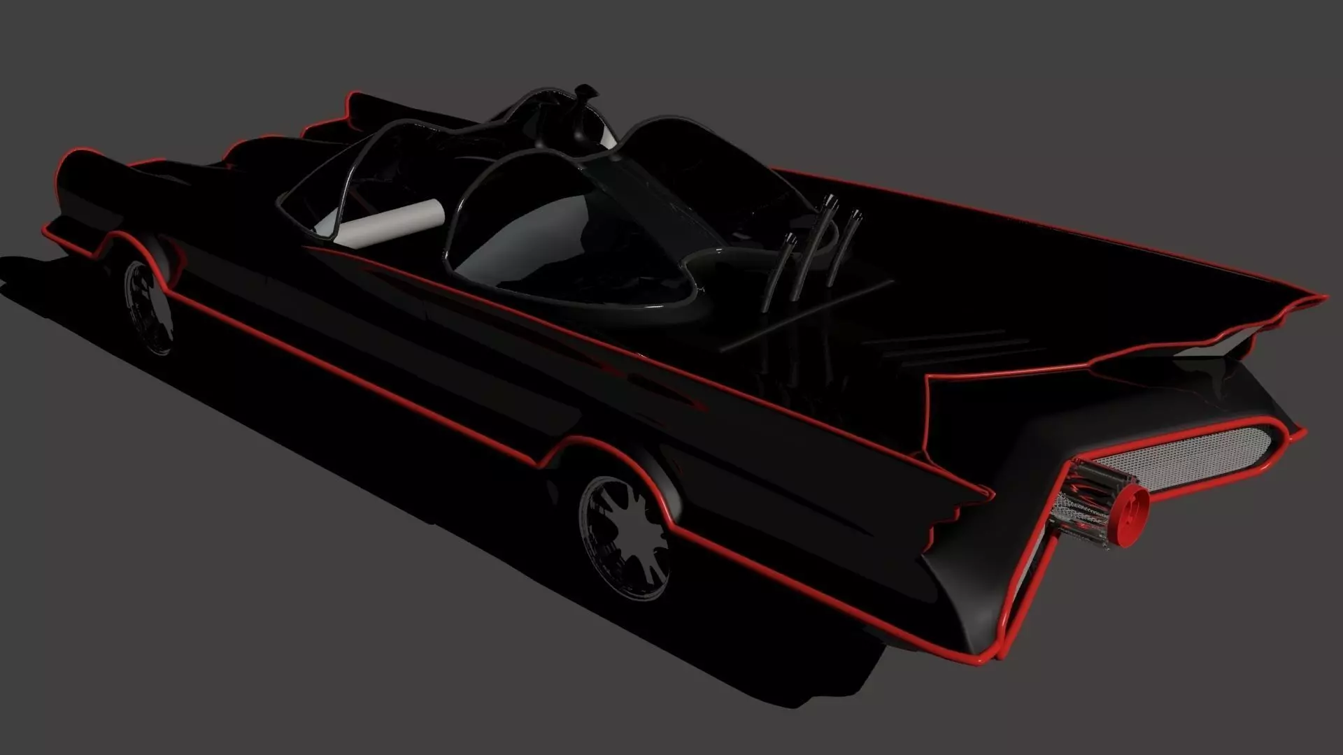 Batmobile 1960 3D model