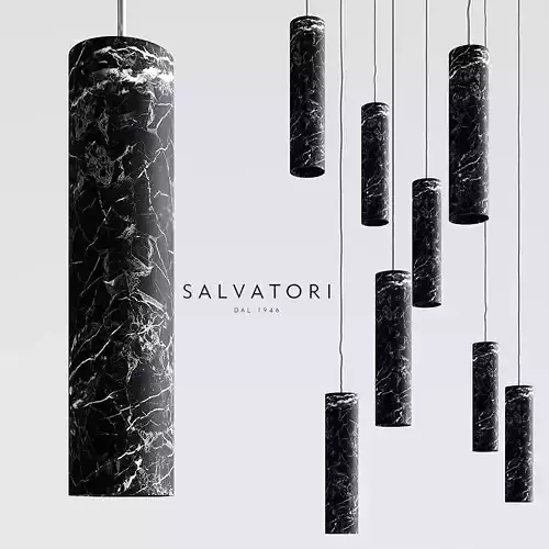 Salvatori Silo Black Lamp 3D model