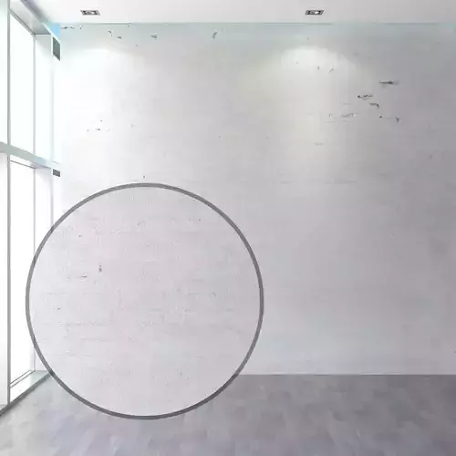 Old plastered brick wall