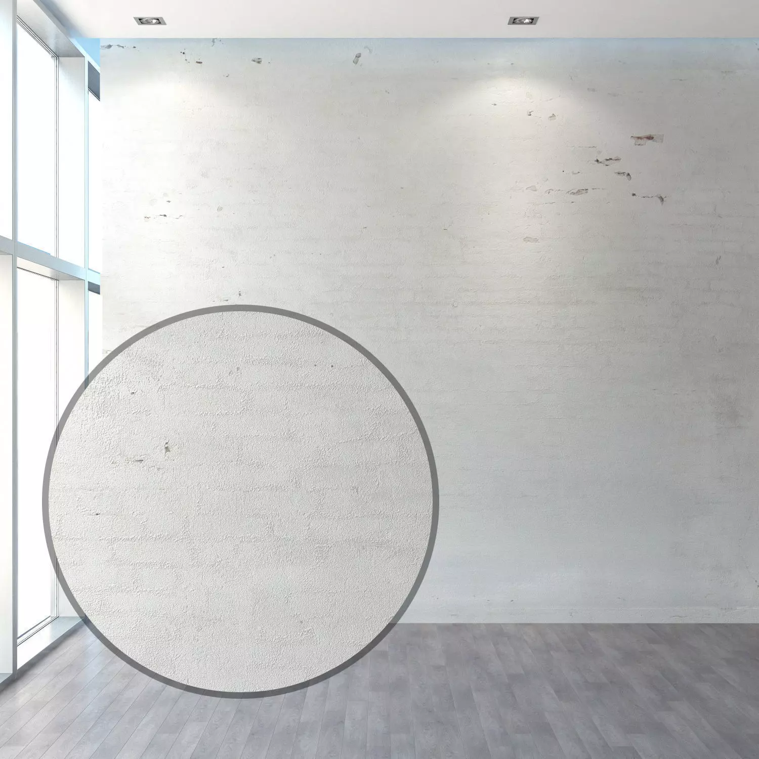 Old plastered brick wall Texture_0