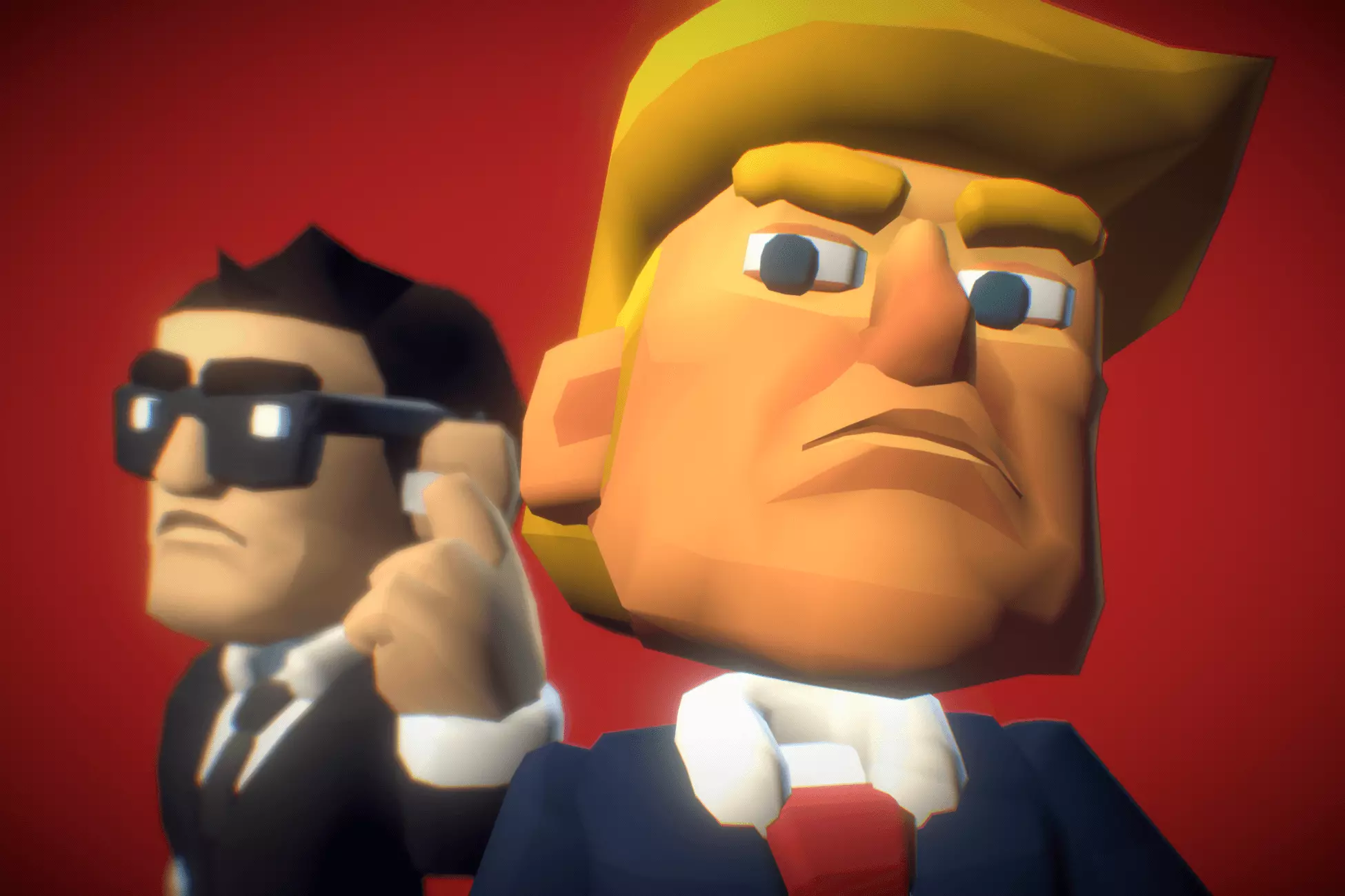 Tronald Dump - Proto Series Low-poly 3D model_0