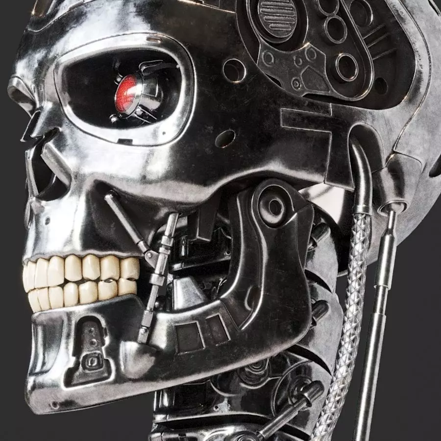 Terminator Bust 3D model_0