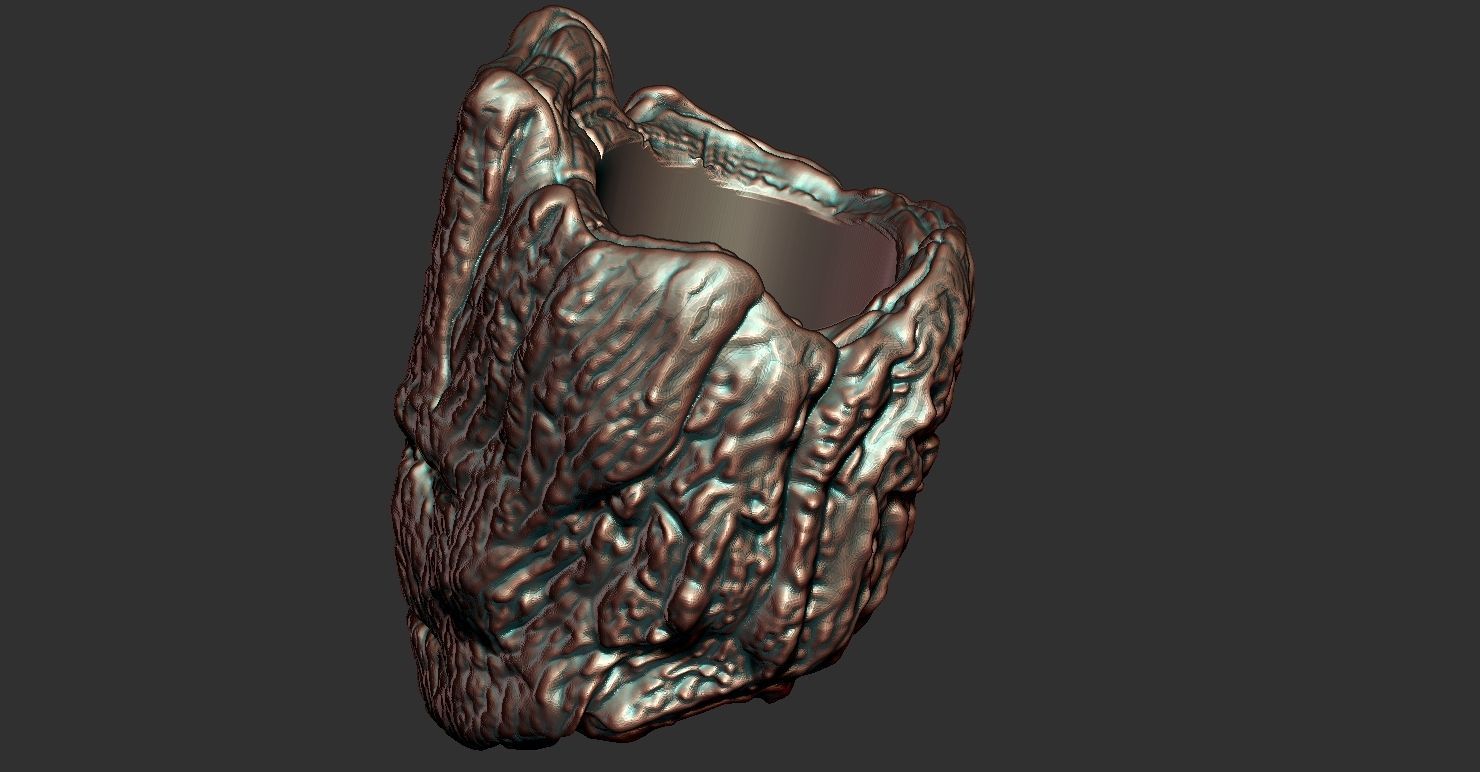 Groot beads 3D print model_3