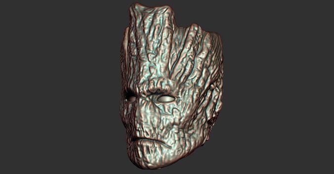 Groot beads 3D print model