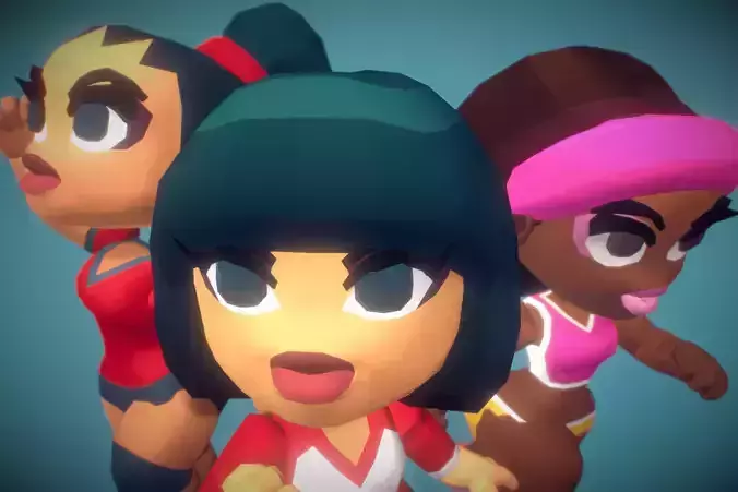 Volleyball Girls - Proto Series