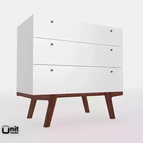 Modern 3-Drawer Dresser by West Elm