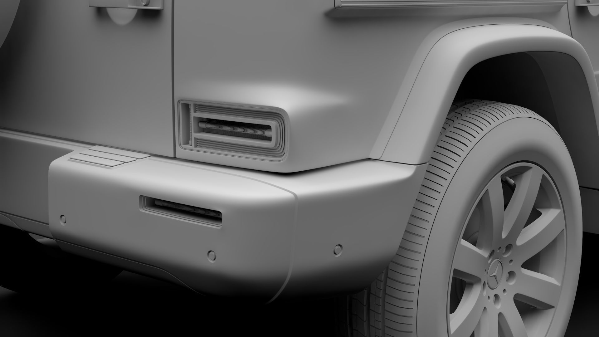 Mercedes-Benz G 500 W464 2018 3D model_15