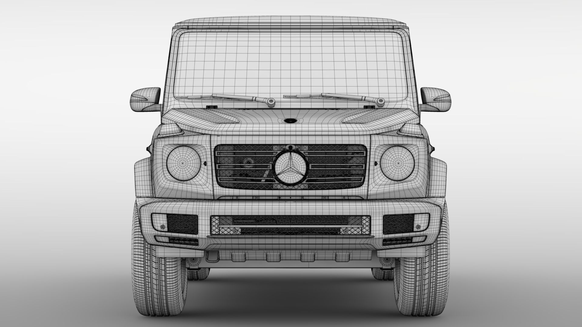 Mercedes-Benz G 500 W464 2018 3D model_16