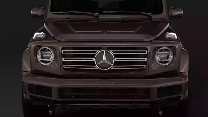 Mercedes-Benz G 500 W464 2018 3D model