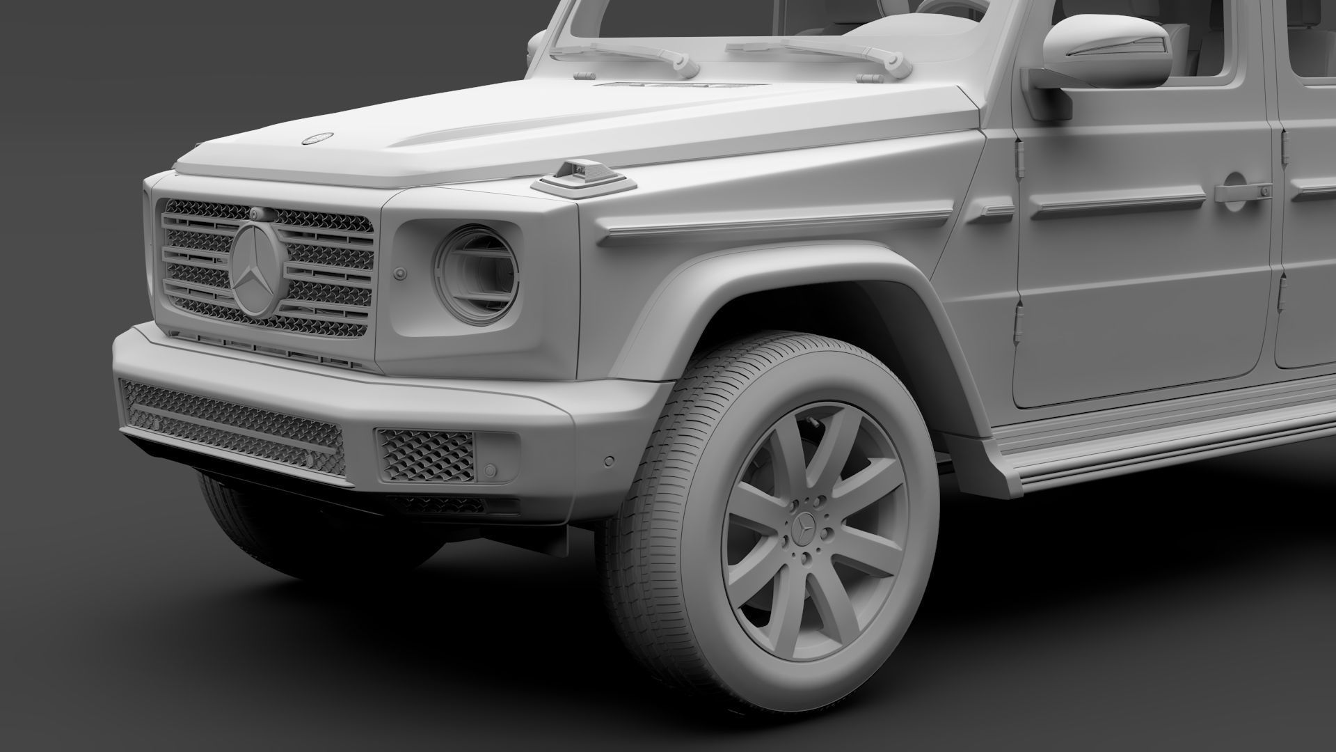 Mercedes-Benz G 500 W464 2018 3D model_12