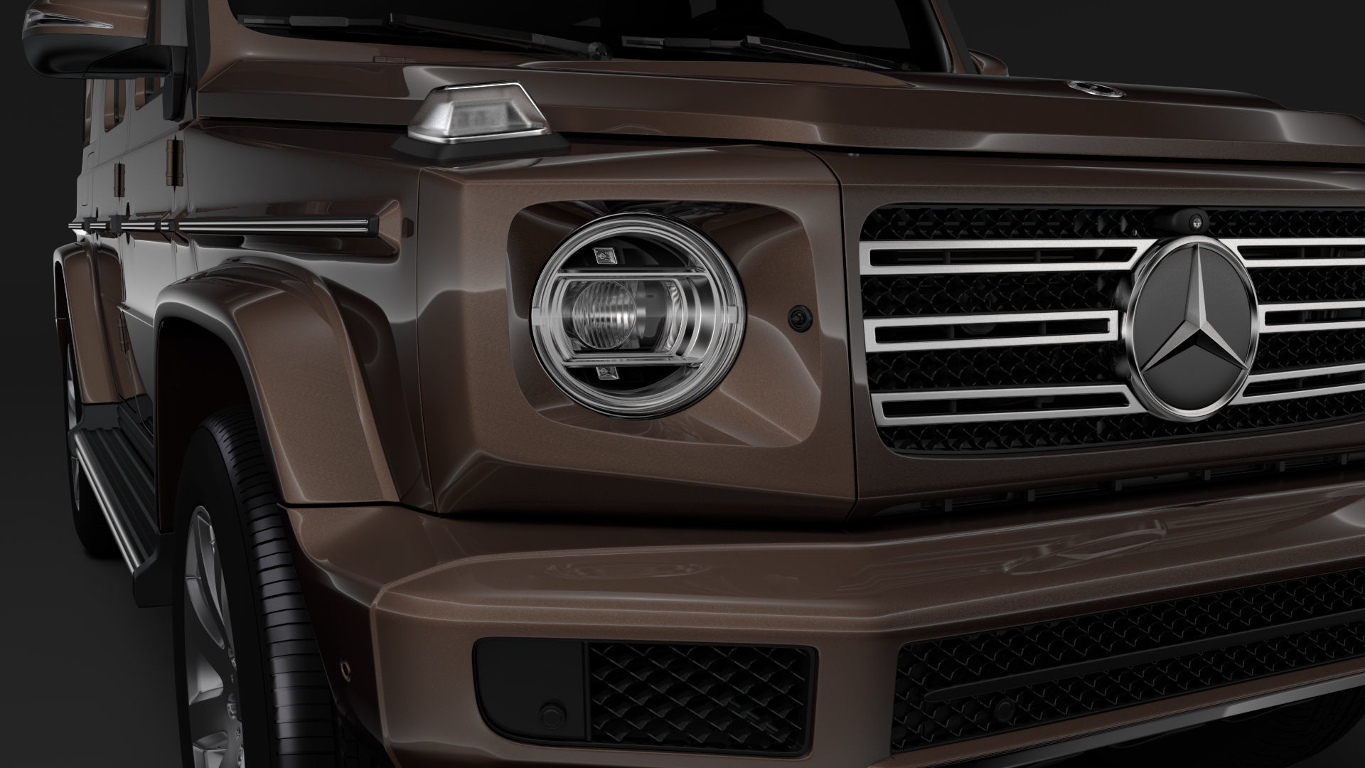 Mercedes-Benz G 500 W464 2018 3D model_4