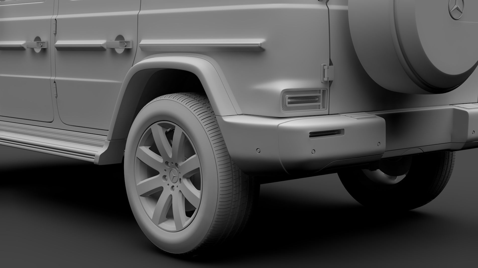 Mercedes-Benz G 500 W464 2018 3D model_14