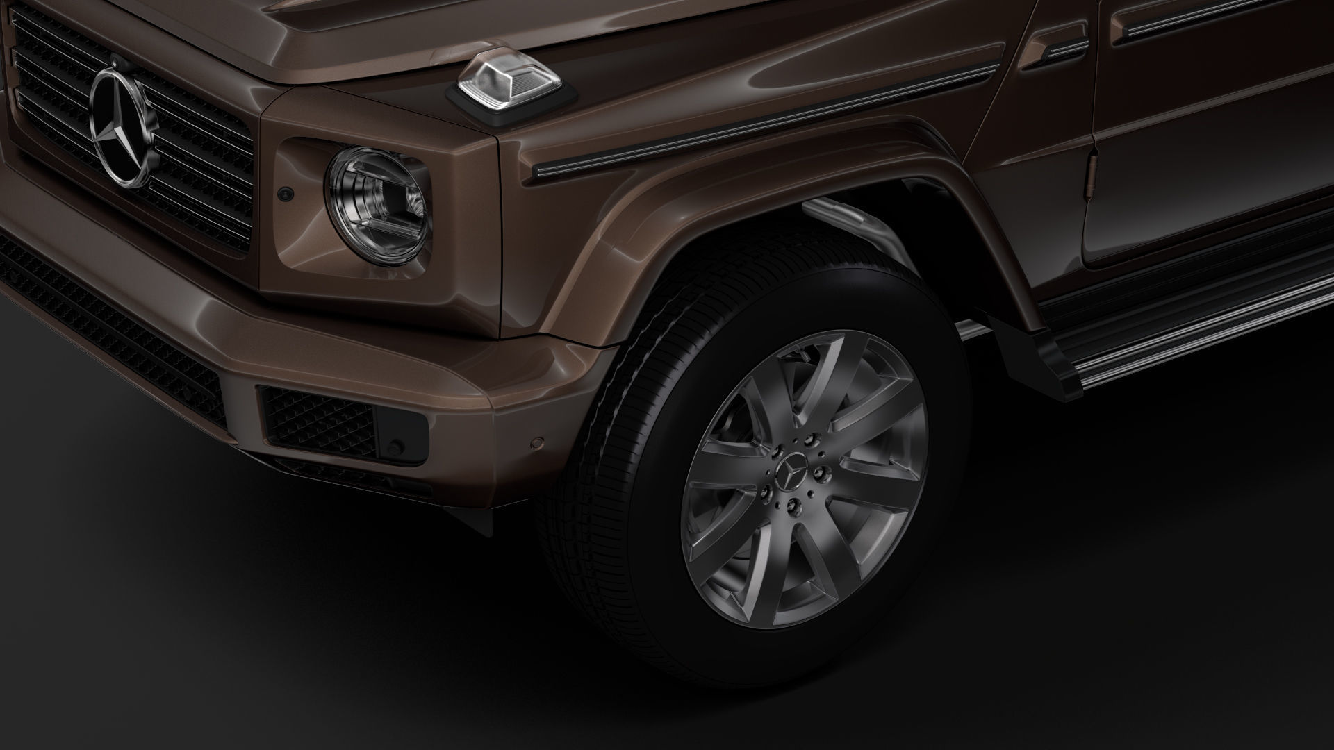 Mercedes-Benz G 500 W464 2018 3D model_6