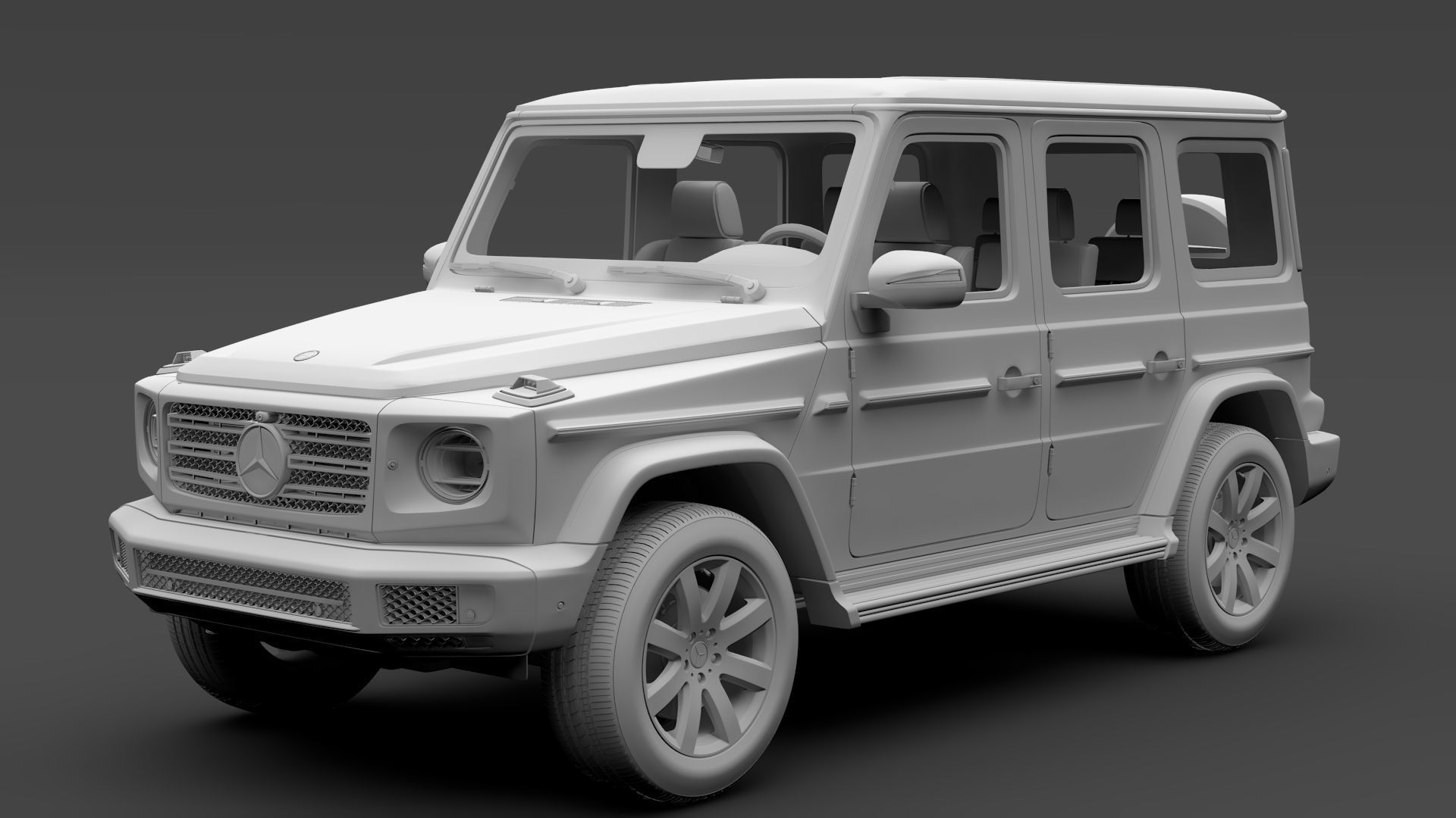 Mercedes-Benz G 500 W464 2018 3D model_11