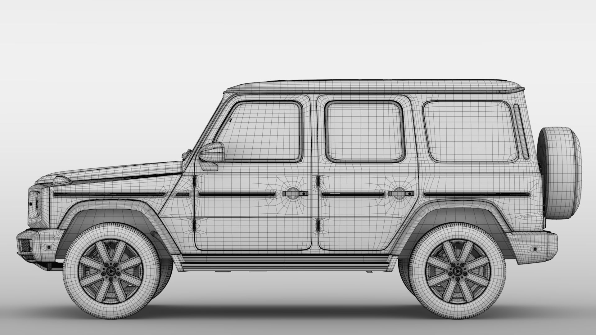 Mercedes-Benz G 500 W464 2018 3D model_18