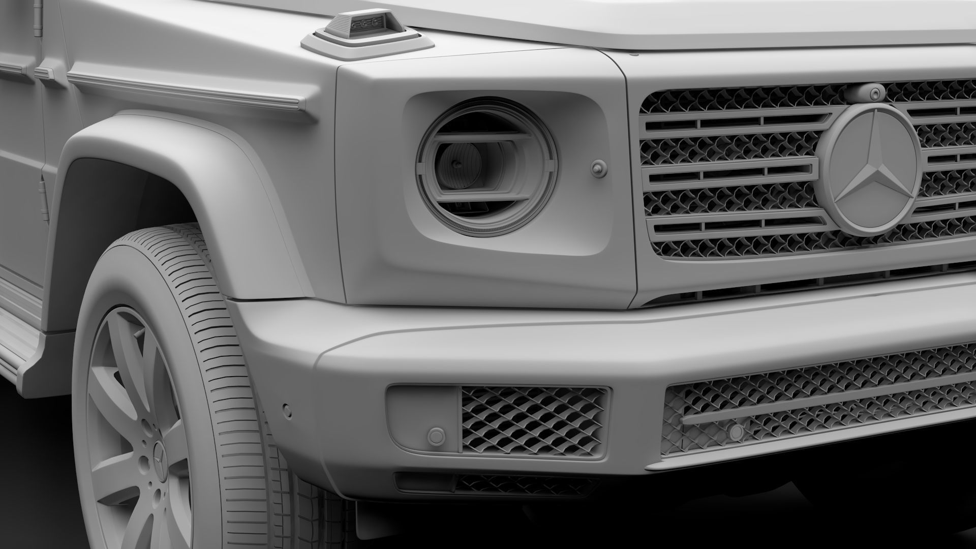 Mercedes-Benz G 500 W464 2018 3D model_13