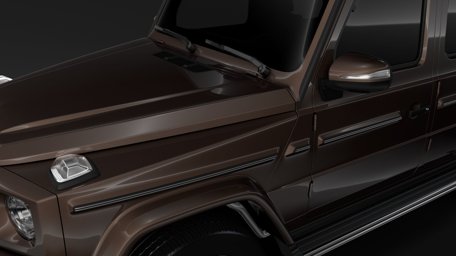 Mercedes-Benz G 500 W464 2018 3D model_9