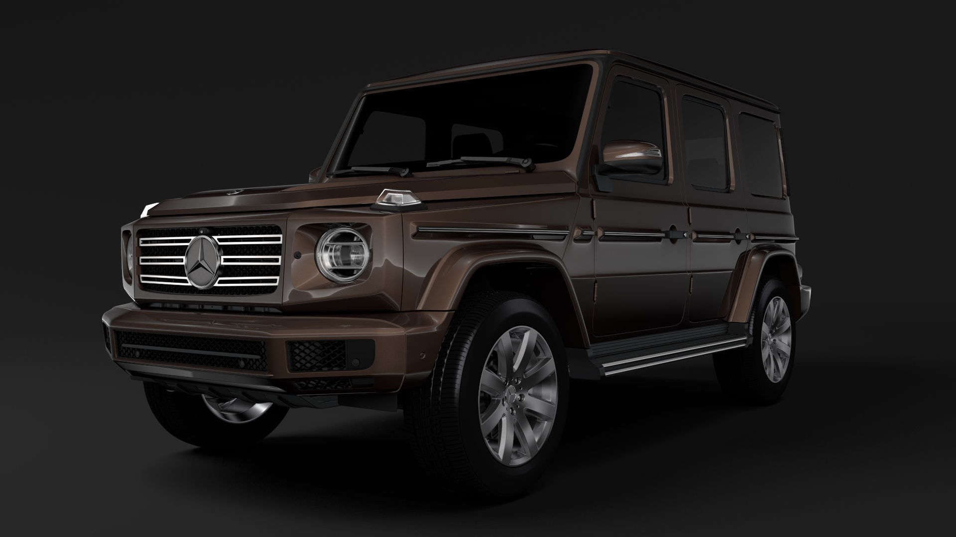 Mercedes-Benz G 500 W464 2018 3D model_1