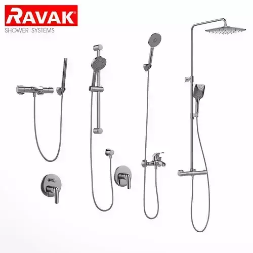 Bathroom mixer set Ravak 10 set 07
