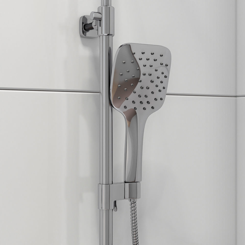 Bathroom mixer set Ravak 10 set 07 3D model_7