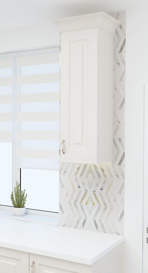 Ivory Kitchen Classical 3D model_4